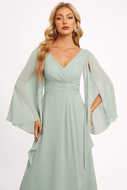 Robe Trapèze Fluide Asymétrique - gallery 5