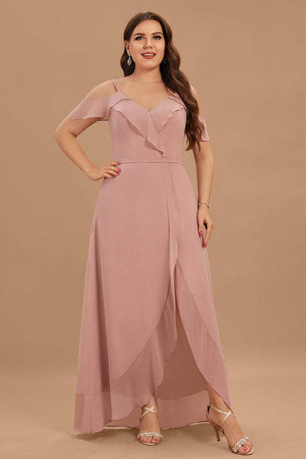 Robe Trapèze Fluide Asymétrique - gallery 6