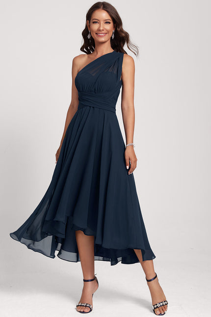 Robe Trapèze Mousseline Émeraude - gallery 4