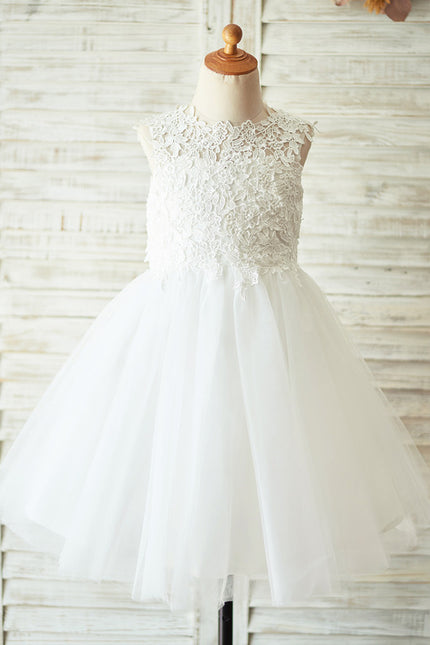 Robe Trapèze Lueur De Pétale - gallery 7