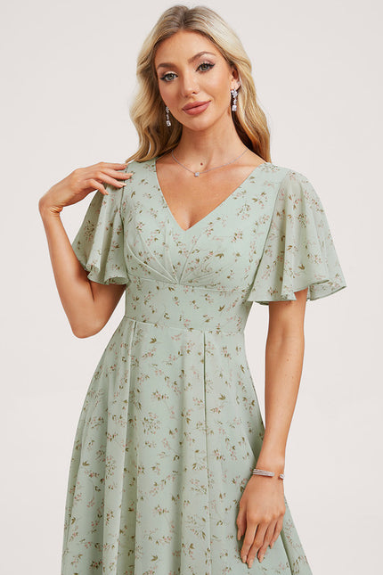 Robe Trapèze Fluide Asymétrique - gallery 1