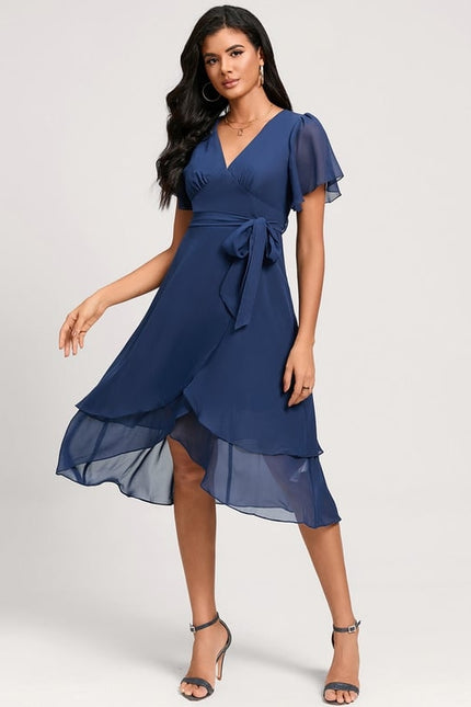 Robe Trapèze Flottante Verte