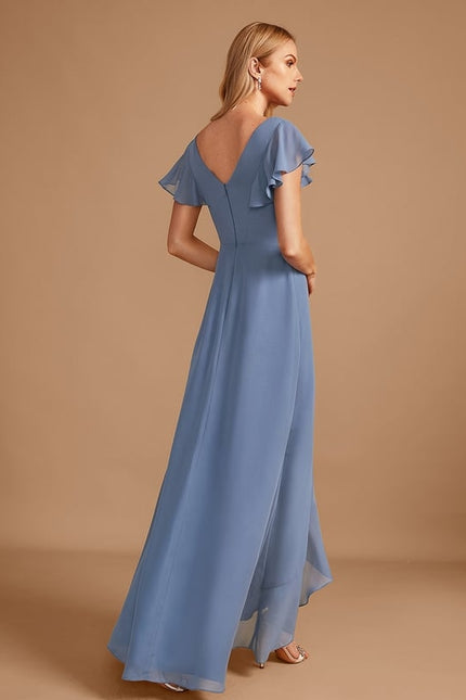 Robe Trapèze Fluide Asymétrique - gallery 5