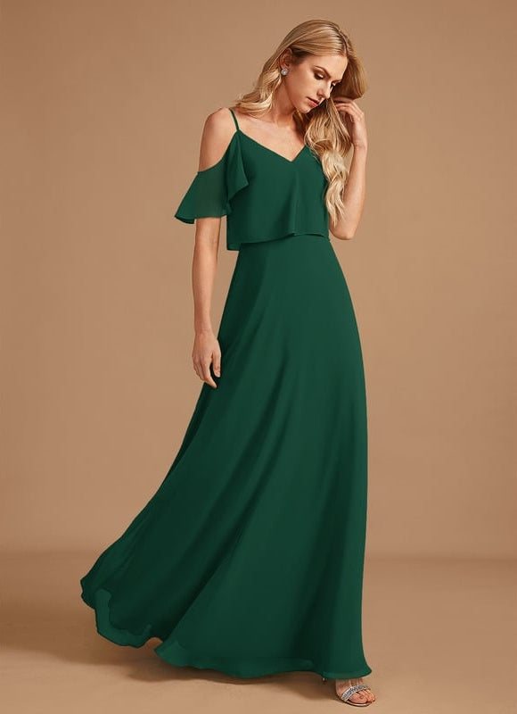 Robe Trapèze Mousseline Fendue