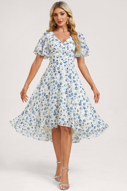 Robe Trapèze Fluide Asymétrique - gallery 3