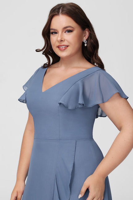 Robe Trapèze Fluide Asymétrique - gallery 9