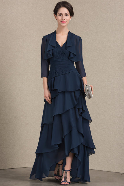 Robe Trapèze Gris Satiné Élégant