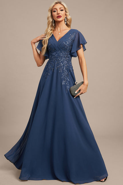 Robe Trapèze Lueur Azurienne