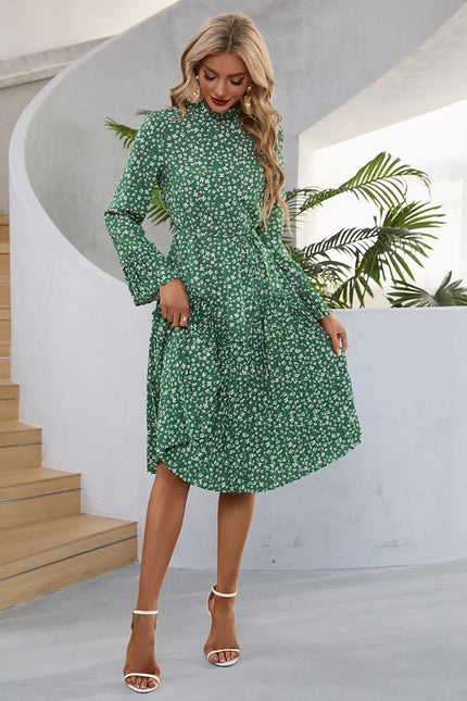 Robe Trapèze Jardin Émeraude - gallery 1