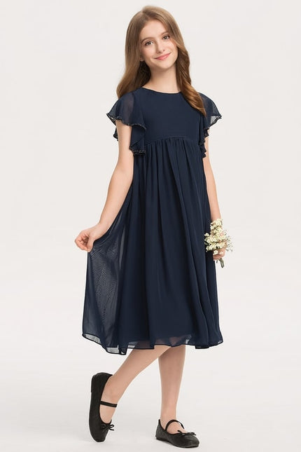 Robe Trapèze Nuit Marine Douce - gallery 1