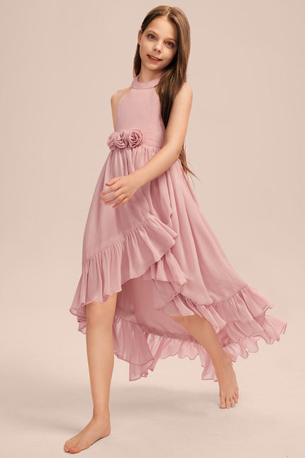 Robe Trapèze Éclosion Rosée - gallery 2