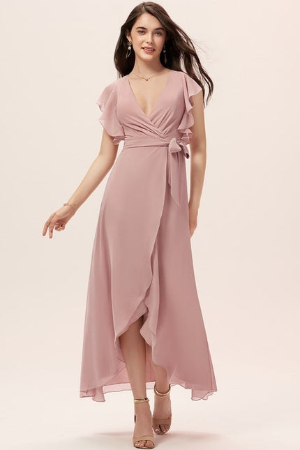 Robe Trapèze Fluide Asymétrique