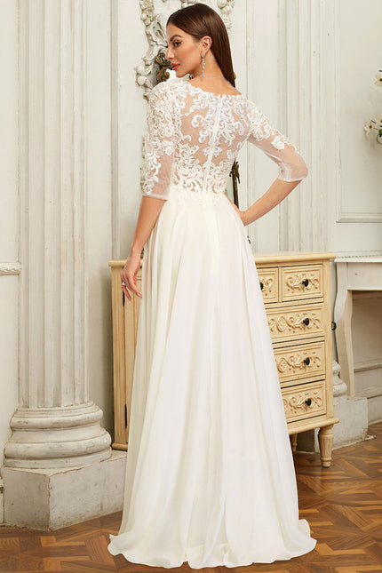 Robe Trapèze Lumière Évanescente - gallery 4