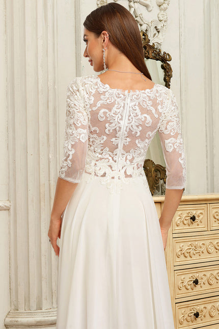 Robe Trapèze Lumière Évanescente - gallery 5