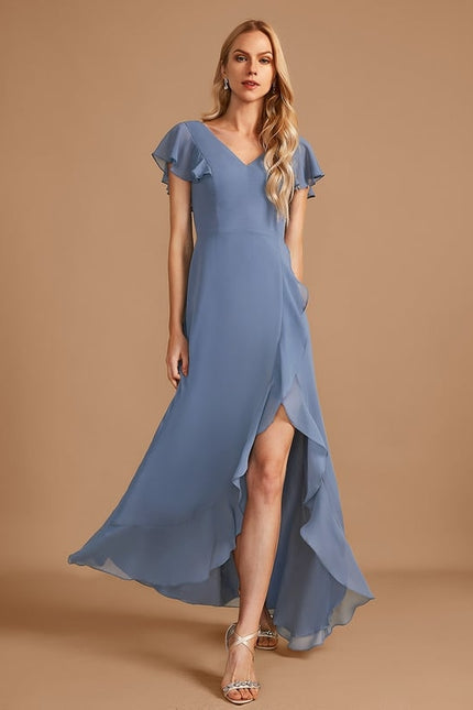 Robe Trapèze Fluide Asymétrique - gallery 1