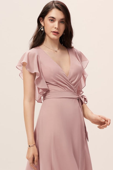 Robe Trapèze Flottante Verte - gallery 3