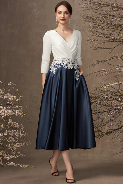 Robe Trapèze Matelassée Élégante - gallery 1