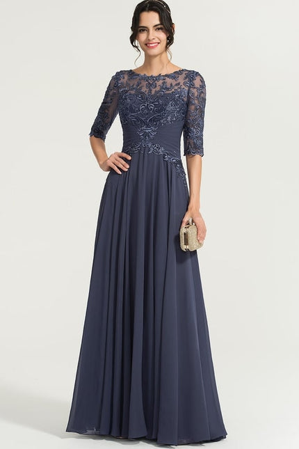 Robe Trapèze Mélodie Nocturne - gallery 5