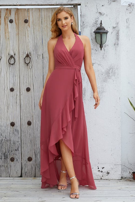 Robe Trapèze Chiffon Éthérée - gallery 8