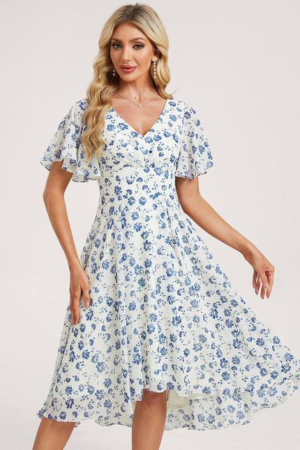 Robe Trapèze Fluide Asymétrique