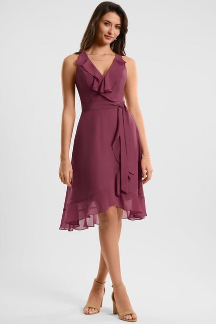 Robe Trapèze Flottante Verte