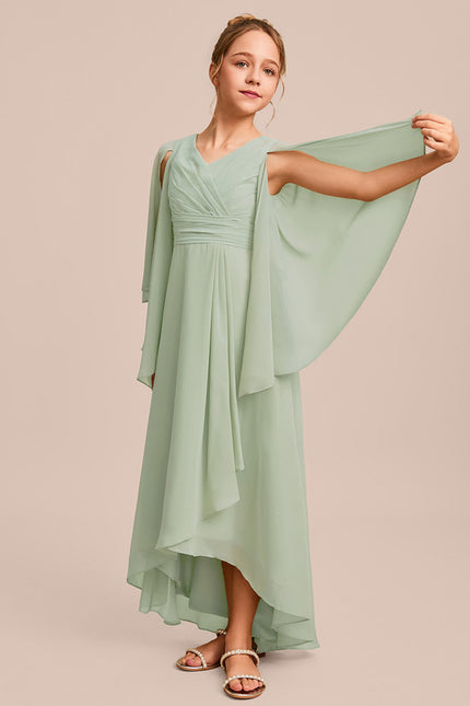 Robe Trapèze Brise De Menthe - gallery 4