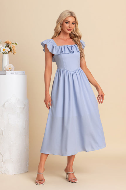 Robe Trapèze Midi Chic - gallery 3