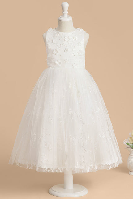 Robe Trapèze Mariage Enfant - gallery 1
