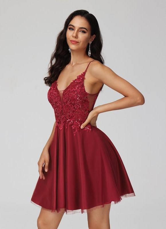 Robe Trapèze Nuit Étoilée Tulle - gallery 4