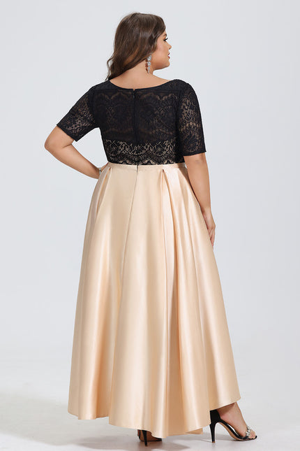 Robe Trapèze Chic Satiné - gallery 6