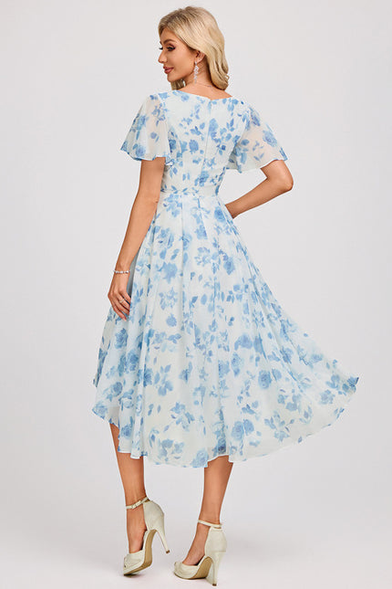 Robe Trapèze Fluide Asymétrique - gallery 5