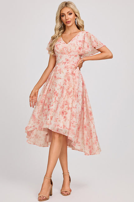 Robe Trapèze Fluide Asymétrique