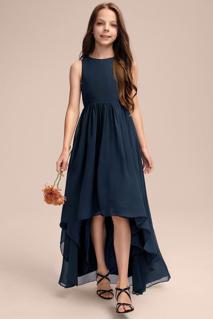 Robe Trapèze Bleu Nuit Flottant