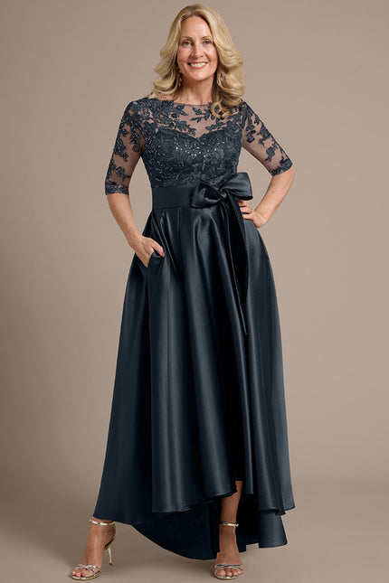 Robe Trapèze Éclat Sombre