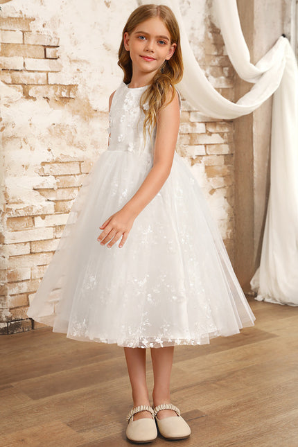 Robe Trapèze Mariage Enfant - gallery 4