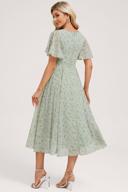 Robe Trapèze Fluide Asymétrique - gallery 4