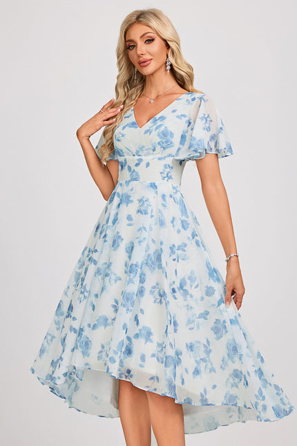 Robe Trapèze Fluide Asymétrique - gallery 3