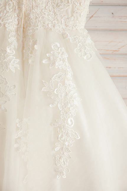 Robe Trapèze Lueur De Mariée - gallery 9