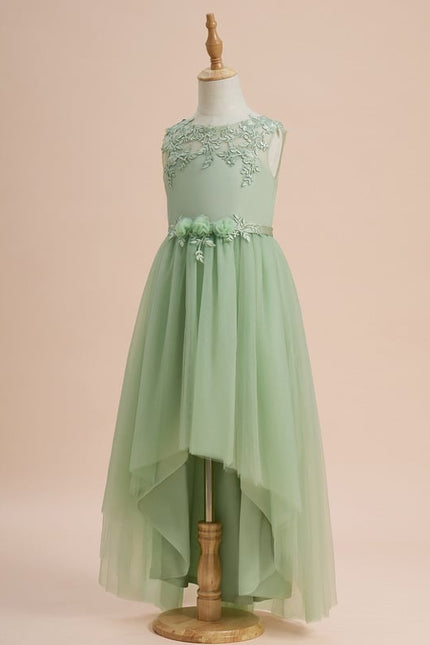 Robe Trapèze Chic Floral Tulle