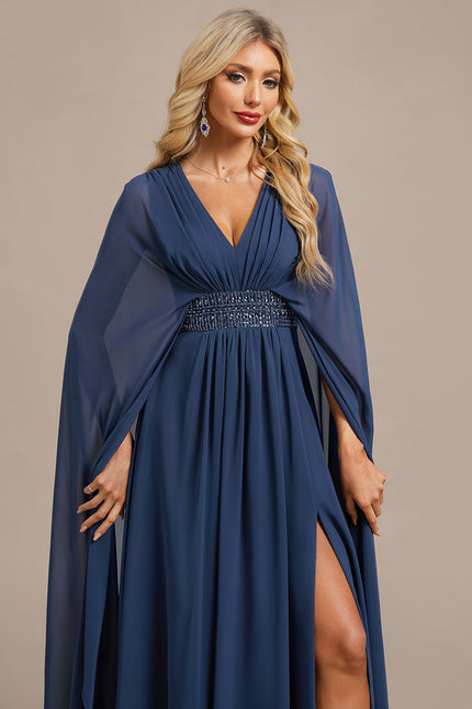Robe Trapèze Longue Élégante - gallery 1