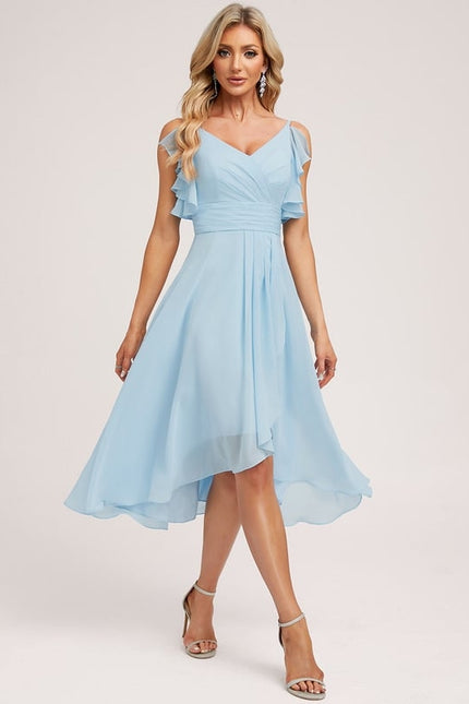 Robe Trapèze Fluide Asymétrique - gallery 3