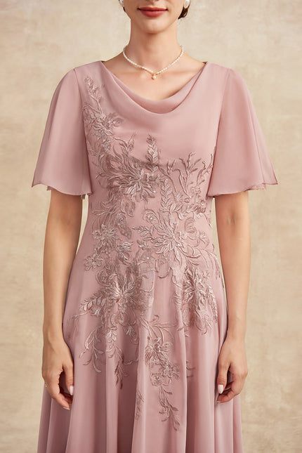 Robe Trapèze Féerie Rosée - gallery 6