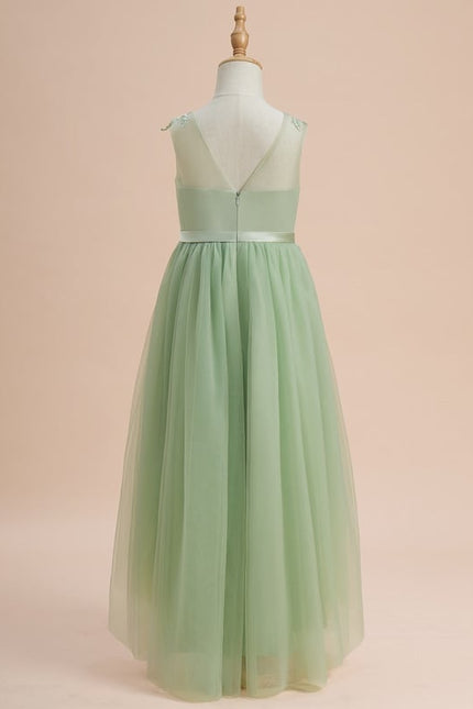 Robe Trapèze Chic Floral Tulle - gallery 3