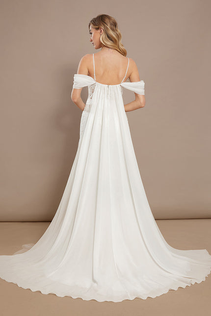 Robe Trapèze Lueur Évanescente - gallery 4