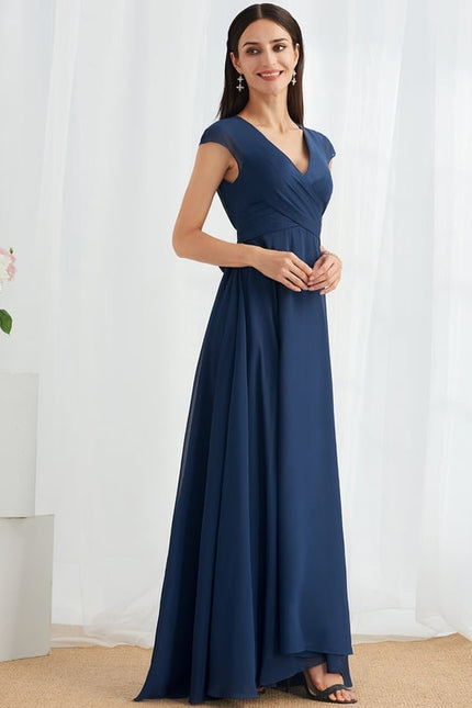 Robe Trapèze Fluide Asymétrique - gallery 3