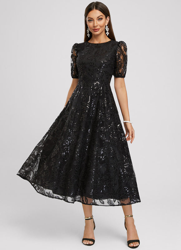 Robe Trapèze Nocturne Éphémère - gallery 3