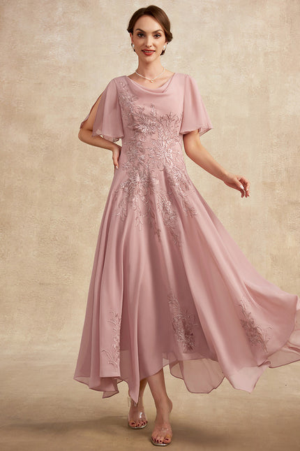 Robe Trapèze Féerie Rosée