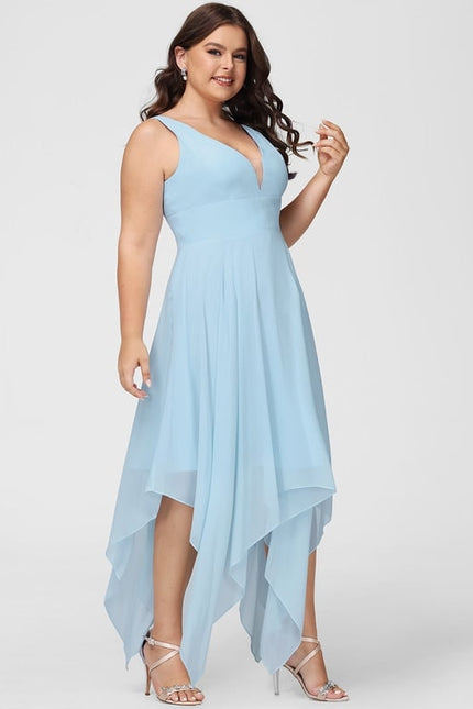 Robe Trapèze Flottante Verte - gallery 6