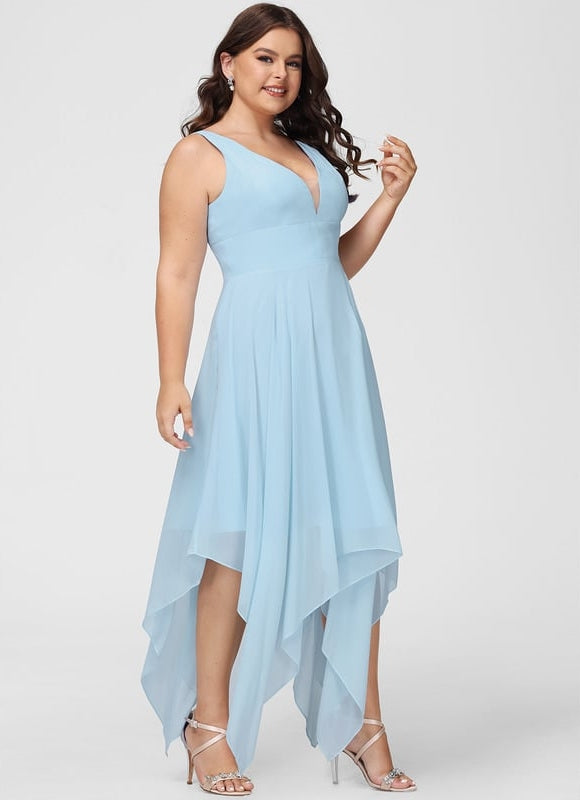 Robe Trapèze Flottante Verte - gallery 6