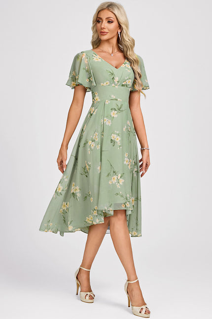 Robe Trapèze Fluide Asymétrique - gallery 1